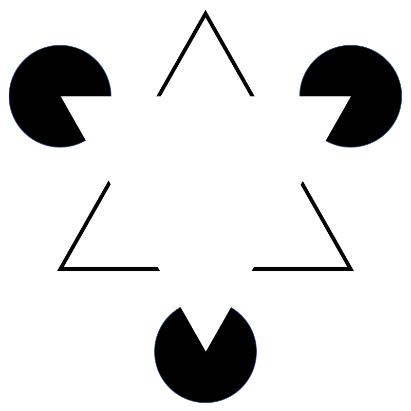 Triangolo di Kanizsa e errori di percezione